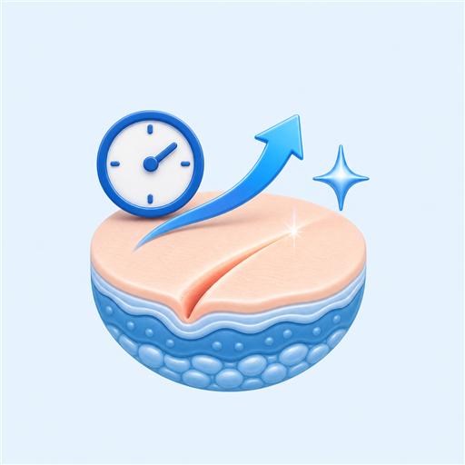 빠른 회복 안내 의료 아이콘
